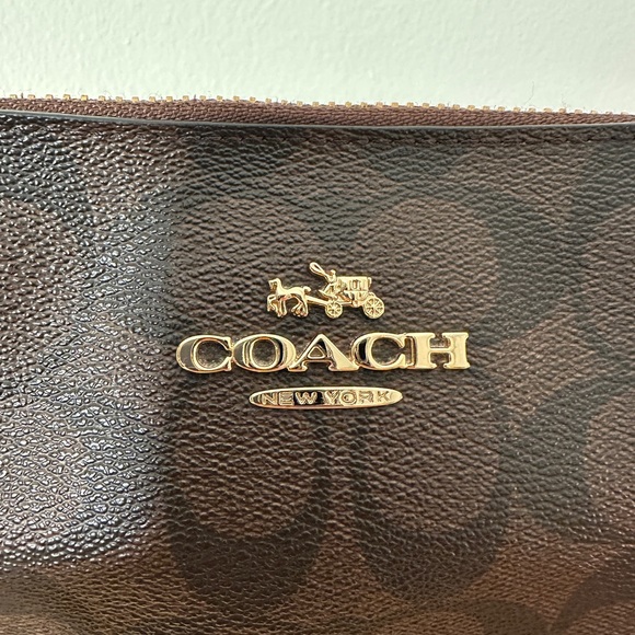 Coach Signature Brown Ava Tote Bag - Picture 2 of 16